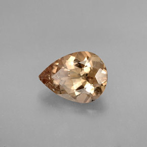 9,17 ctw natürlicher gold-braun Axinit, Birnenform, SI