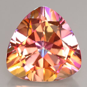 11,98 ctw natürlicher mehrfarbiger Azotic-Topas, Trillion, VVS
