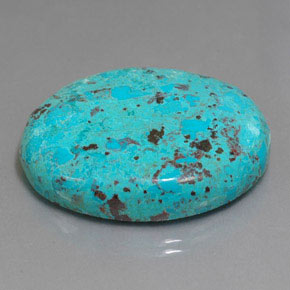 9,17 ctw natürlicher Vielfarbig-blau Informationen zu Azurit, Oval Schliff, Lichtundurchlässig