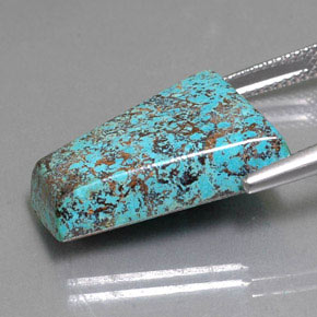 9,17 ctw natürlicher Mehrfarbig Blau Azurit, Ausgefallene Form, Lichtundurchlässig