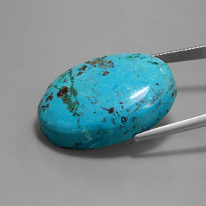 9,17 ctw natürlicher Vielfarbig-blau Informationen zu Azurit, Oval Schliff, Lichtundurchlässig