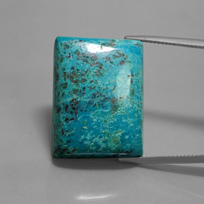 9,17 ctw natürlicher Vielfarbig-blau Informationen zu Azurit, Baguette, Lichtundurchlässig