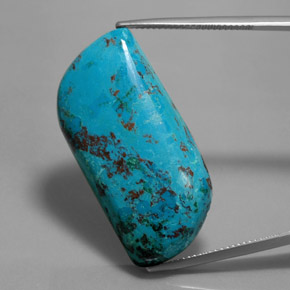 9,17 ctw natürlicher Vielfarbig-blau Informationen zu Azurit, Ausgefallene Form, Lichtundurchlässig