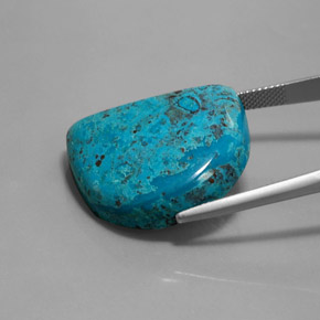 9,17 ctw natürlicher Vielfarbig-blau Informationen zu Azurit, Ausgefallene Form, Lichtundurchlässig