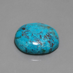 9,17 ctw natürlicher Vielfarbig-blau Informationen zu Azurit, Oval Schliff, Lichtundurchlässig