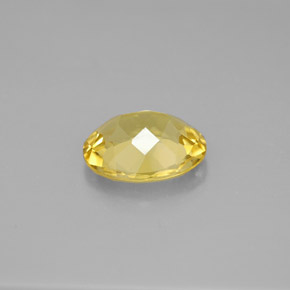 9,17 ctw natürlicher gelb-gold Beryll, Oval Schliff, VVS