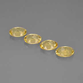  ct natürliche gelber Beryll-Edelsteine, Oval Schliff, VVS