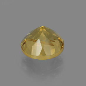 2,03 ctw natürlicher Gold Beryll, Rundschliff, VS