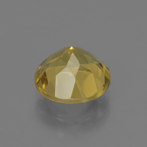 1,88 ctw natürlicher Gold Beryll, Rundschliff, VVS