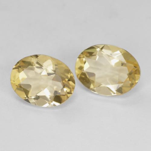 3.62 ct natürliche Warmes Gelb Beryll-Edelsteine, Oval Schliff, VVS-VS