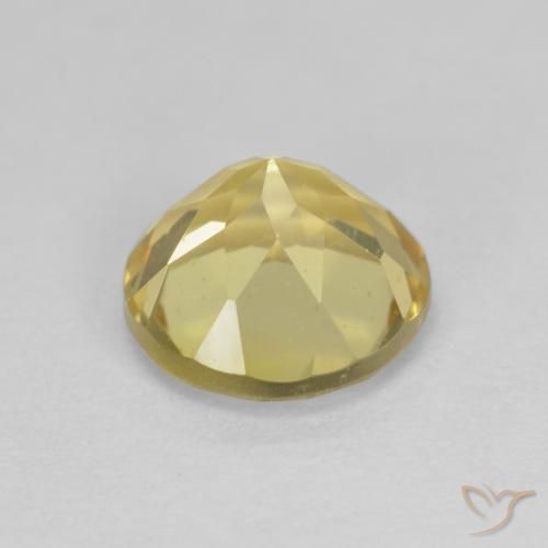 9,17 ctw natürlicher Hell Gold Beryll, Runden, VVS-VS