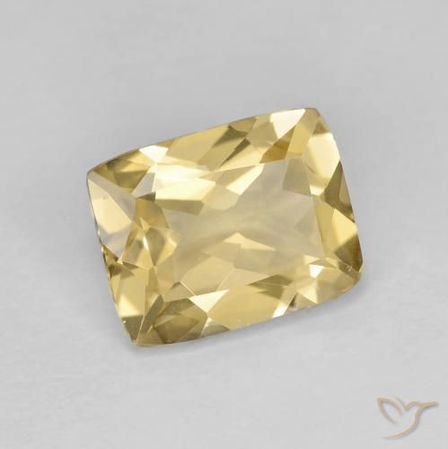 9,17 ctw natürlicher Golden Beryll, Kissen, VVS