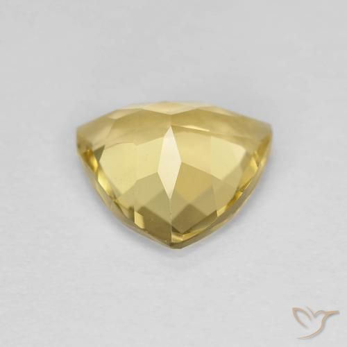 9,17 ctw natürlicher Golden Beryll, Trillion, VVS