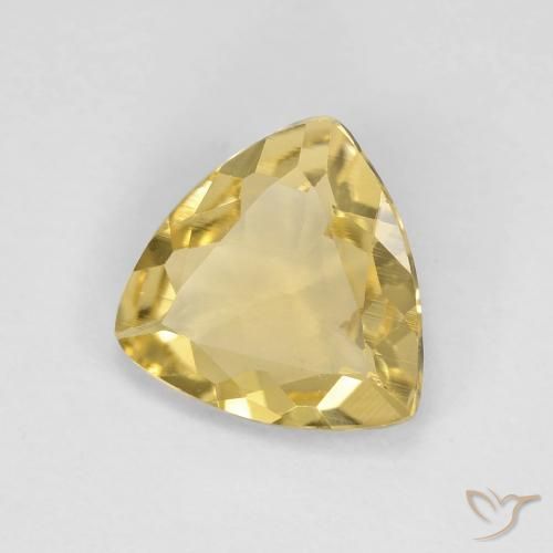 9,17 ctw natürlicher Hell Gold Beryll, Trillion, VVS