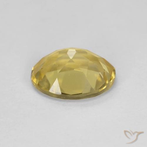 9,17 ctw natürlicher Dijon Gelb Beryll, Oval, VS
