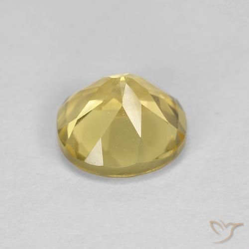 9,17 ctw natürlicher Helles Gold-Gelb Beryll, Runden, VVS