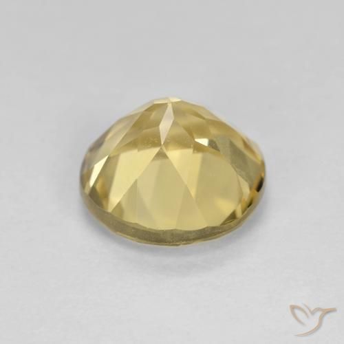 9,17 ctw natürlicher Hell Gold Beryll, Runden, VVS