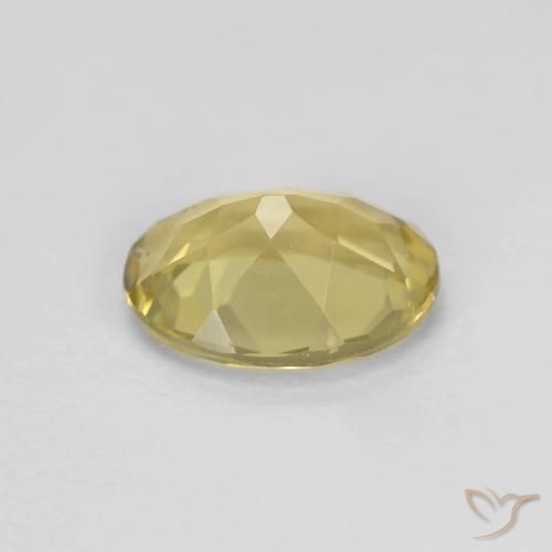 9,17 ctw natürlicher Helles Gold-Gelb Beryll, Oval, VS