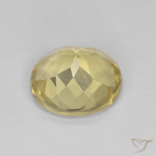 9,17 ctw natürlicher gold-gelb Beryll, Runden, VVS-VS