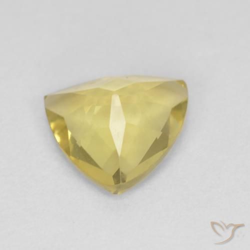 9,17 ctw natürlicher Gelblich Gold Beryll, Trillion, VVS