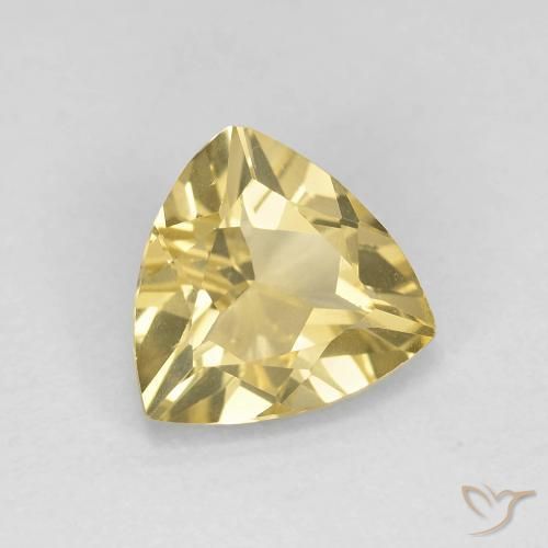 9,17 ctw natürlicher Hell Gold Beryll, Trillion, VVS
