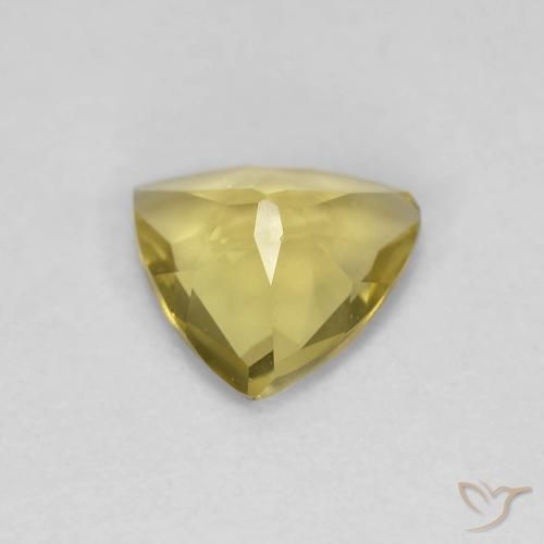 9,17 ctw natürlicher Helles Gold-Gelb Beryll, Trillion, VVS