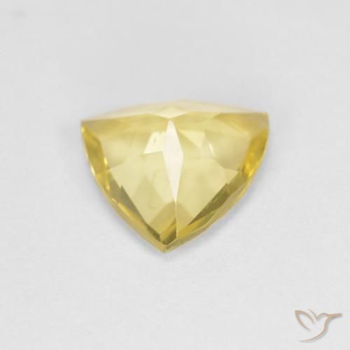 9,17 ctw natürlicher Hell Gold Beryll, Trillion, VVS