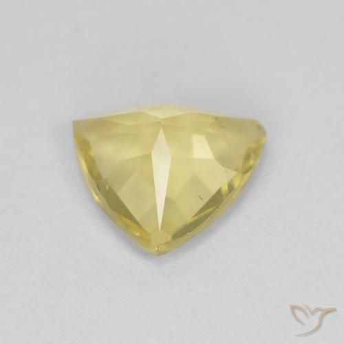 9,17 ctw natürlicher Hell Gold Beryll, Trillion, VVS-VS