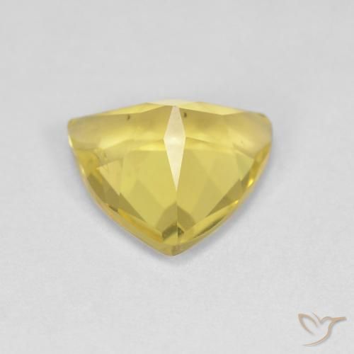 9,17 ctw natürlicher Medium Light-Yellow Beryll, Trillion, VS