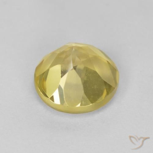 9,17 ctw natürlicher Medium Light-Yellow Beryll, Runden, VS