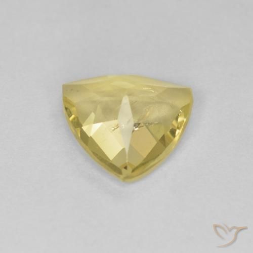 9,17 ctw natürlicher Medium Light-Yellow Beryll, Trillion, VS
