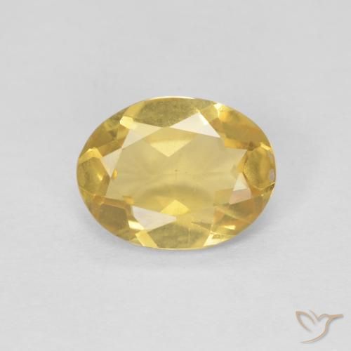 9,17 ctw natürlicher Golden Beryll, Oval, VS