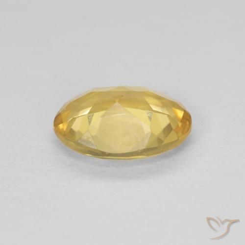 9,17 ctw natürlicher Golden Beryll, Oval, VS