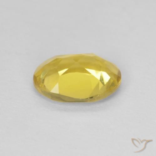 9,17 ctw natürlicher Mittelgelb Beryll, Oval, VS