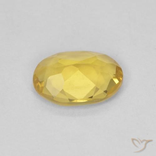 9,17 ctw natürlicher Hell Gold Beryll, Oval, VVS