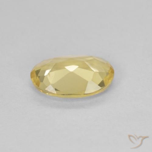 9,17 ctw natürlicher Hell Gold Beryll, Oval, VVS