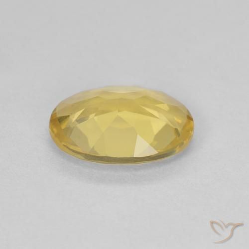 9,17 ctw natürlicher Helles Gold-Gelb Beryll, Oval, VVS