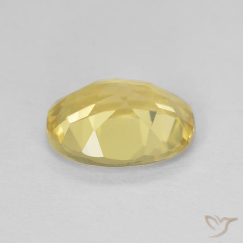 9,17 ctw natürlicher Hell Gold Beryll, Oval, VVS