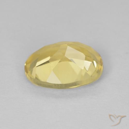 9,17 ctw natürlicher Hell Gold Beryll, Oval, VVS