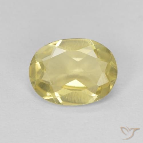 9,17 ctw natürlicher gold-gelb Beryll, Oval, VVS
