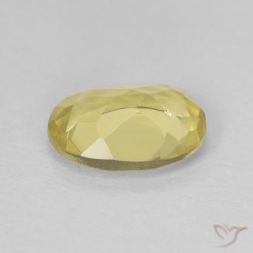9,17 ctw natürlicher gold-gelb Beryll, Oval, VVS