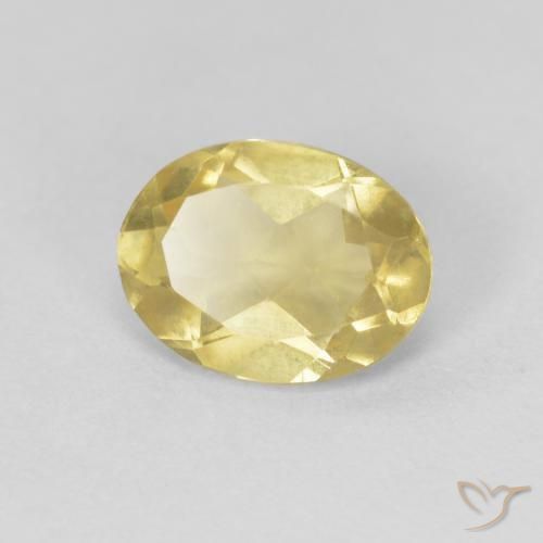 9,17 ctw natürlicher Helles Gold-Gelb Beryll, Oval, VVS-VS