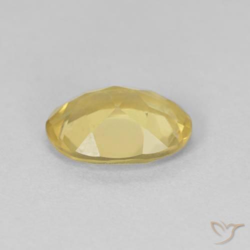 9,17 ctw natürlicher Helles Gold-Gelb Beryll, Oval, VVS-VS