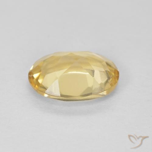 9,17 ctw natürlicher Hell Gold Beryll, Oval, VVS-VS