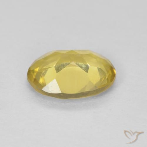 9,17 ctw natürlicher Helles Gold-Gelb Beryll, Oval, VVS-VS
