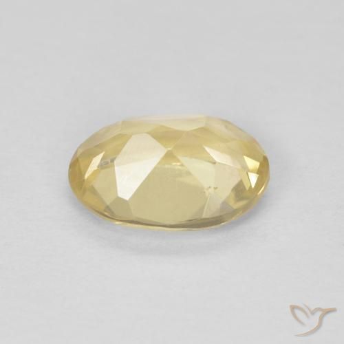 9,17 ctw natürlicher Hell Gold Beryll, Oval, VVS-VS