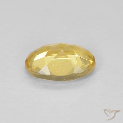 9,17 ctw natürlicher Hell Gold Beryll, Oval, VVS-VS