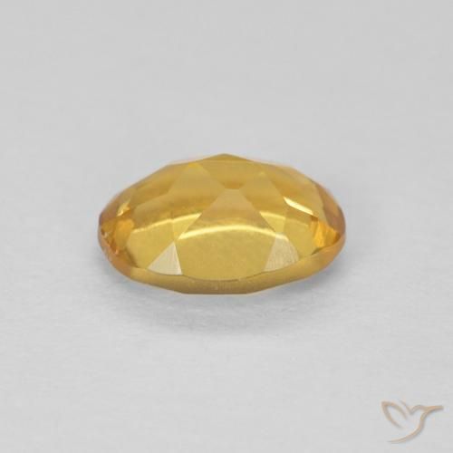 9,17 ctw natürlicher Golden Beryll, Oval, VVS-VS