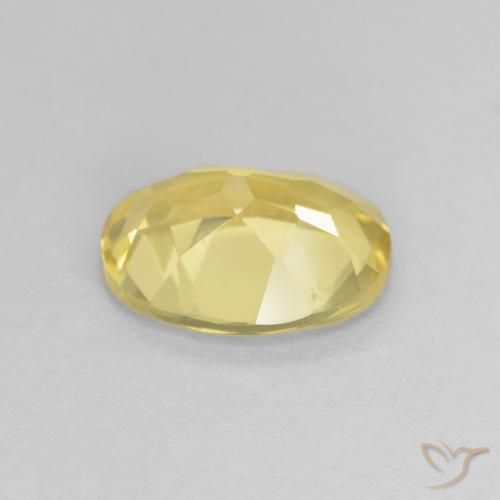 9,17 ctw natürlicher Helles Gold-Gelb Beryll, Oval, VVS-VS