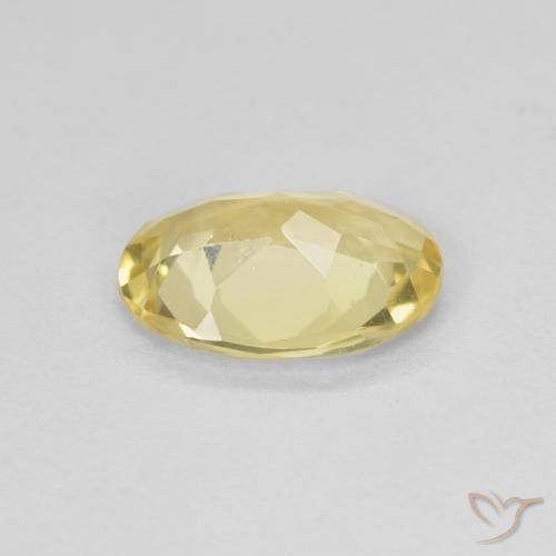 9,17 ctw natürlicher Helles Gold-Gelb Beryll, Oval, VVS-VS